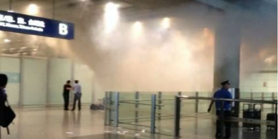 Explosion hits Beijing Airport