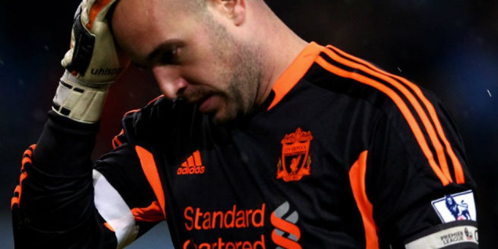 Reina disappointed that Liverp...