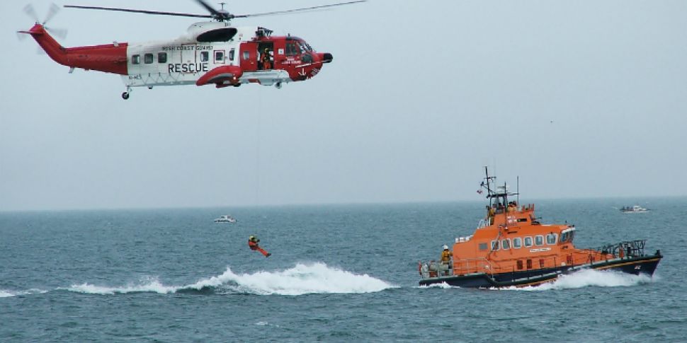 Man rescued from the sea in so...