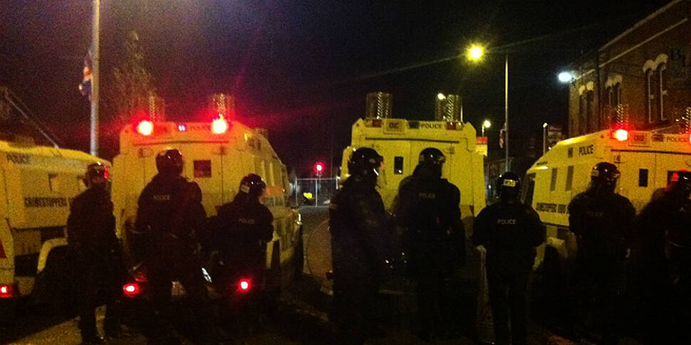 26 PSNI officers injured durin...