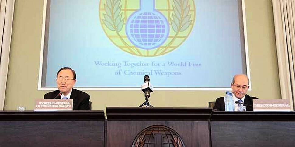 Syria gives chemical weapon de...