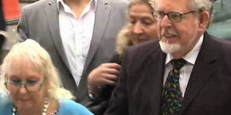 Entertainer Rolf Harris in cou...