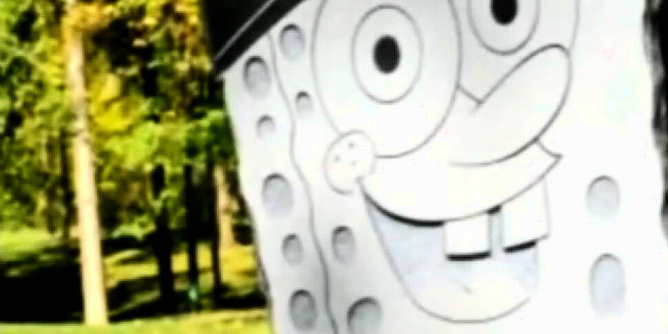 VIDEO: Giant Spongebob gravest...