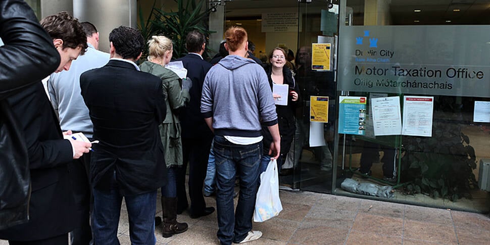 Three Dublin motor tax offices...