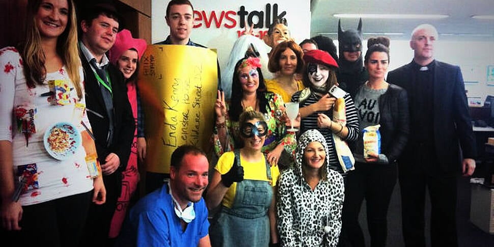 Newstalk celebrates Halloween...