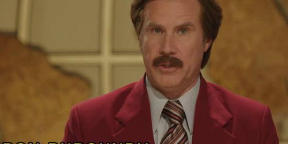 Ron Burgundy gets ready for se...