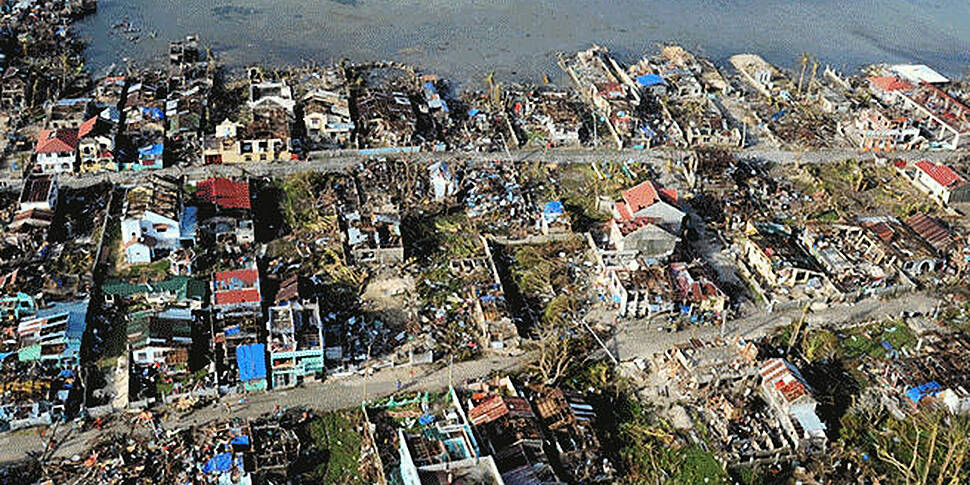 Before and after images show the devastation in the Philippines | Newstalk