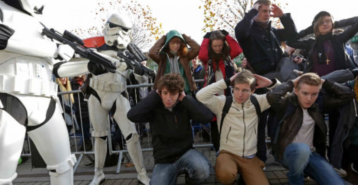 PICTURES Hundreds queue at Croke Park for Star Wars casting call