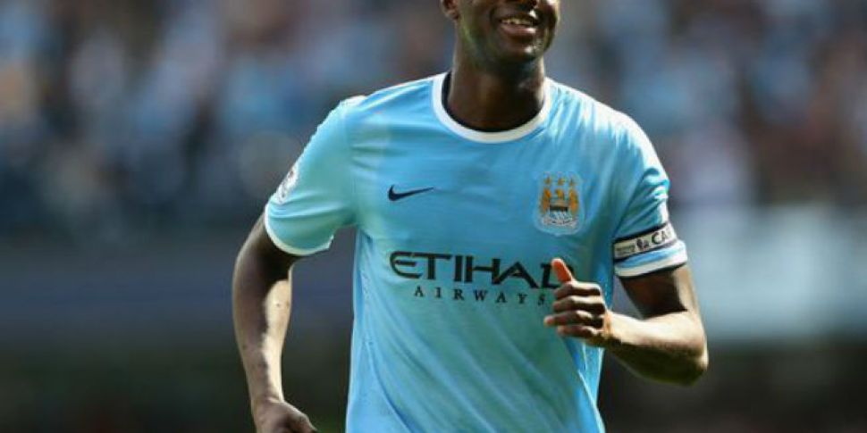 Yaya Toure out for two weeks