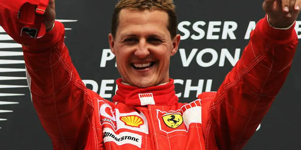 AUDIO: Michael Schumacher in &...