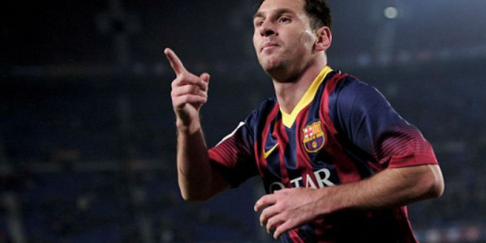 VIDEO: Messi&#39;s double...