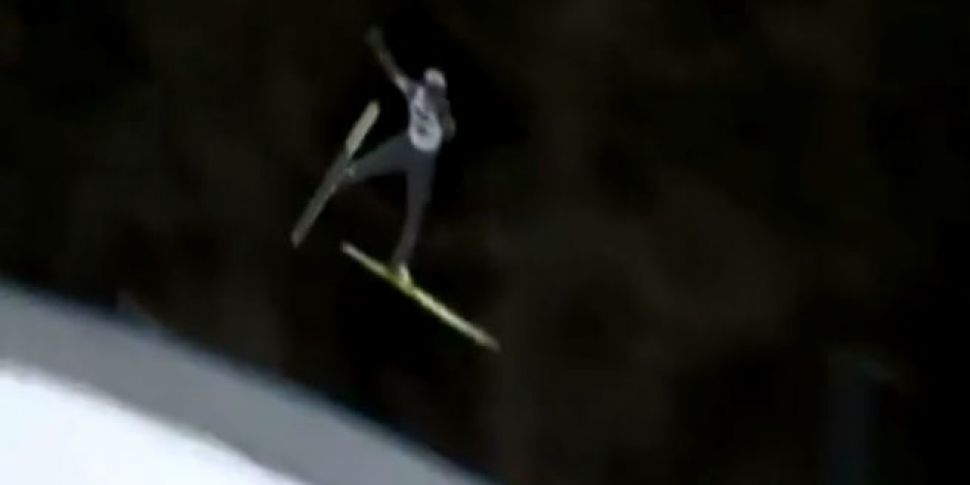 VIDEO: Ski jumper Morgenstern...