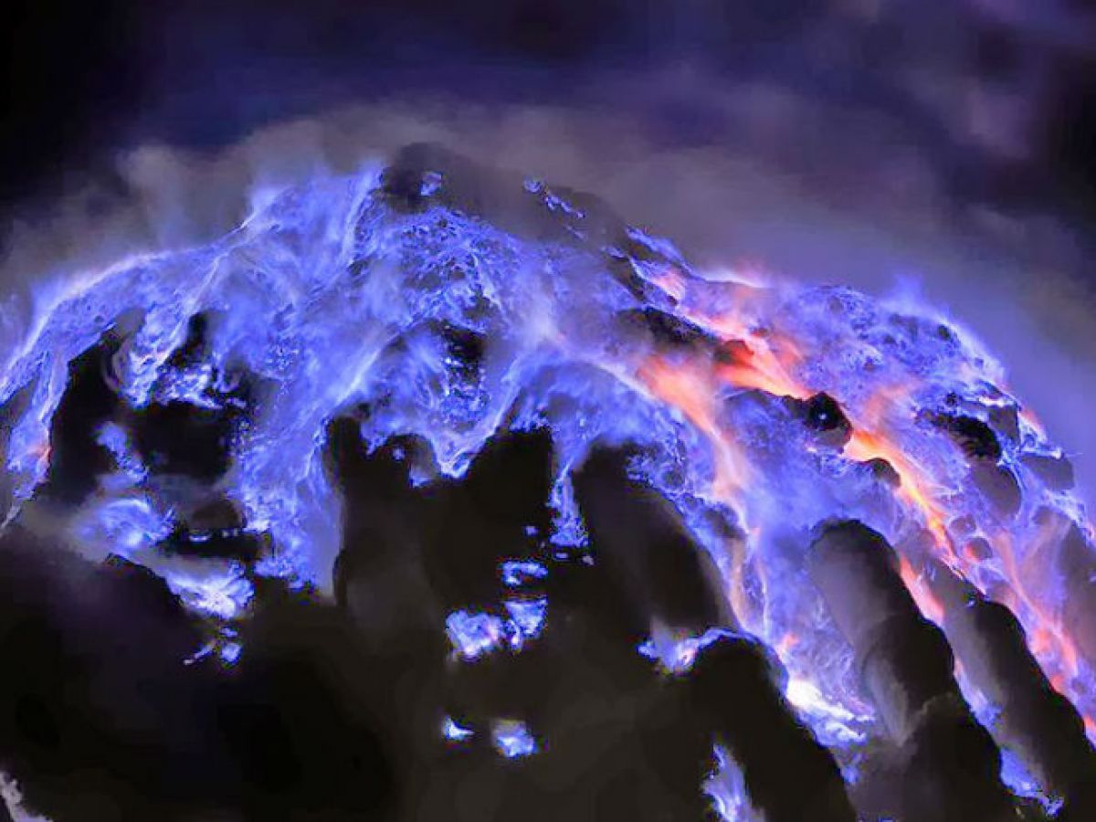 blue lava