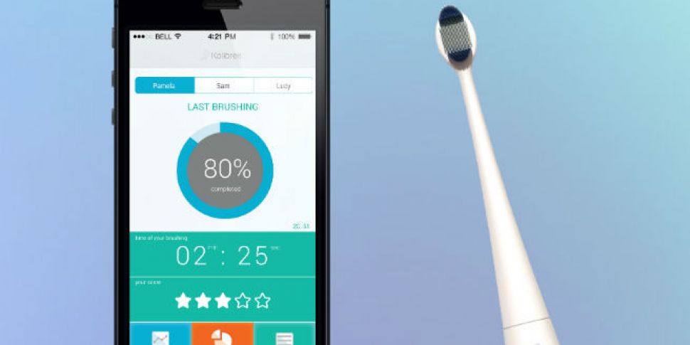 The toothbrush that monitors y...