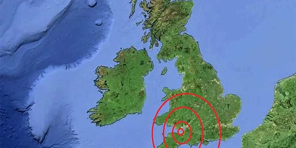 South-west Britain hit by 4.1...