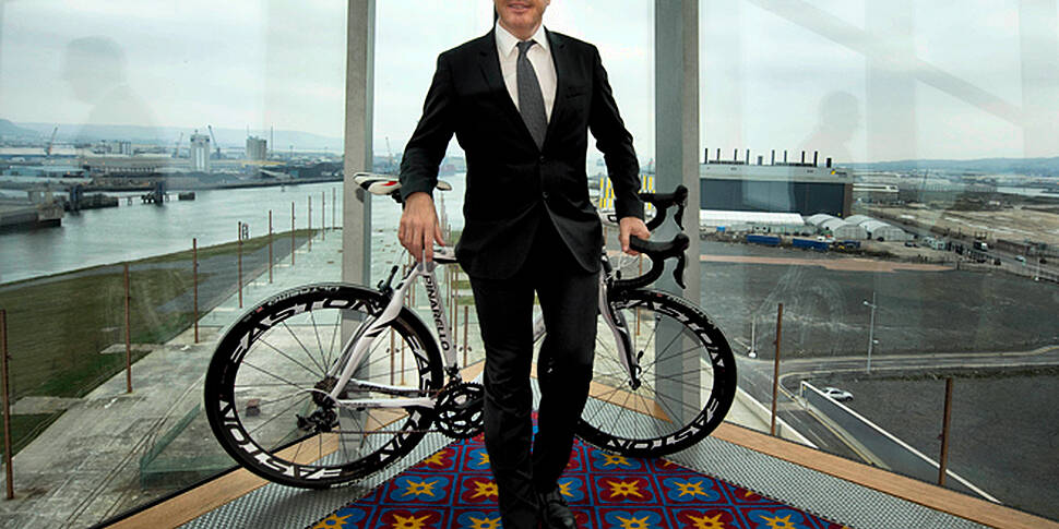 Cyclist Stephen Roche is 2014...