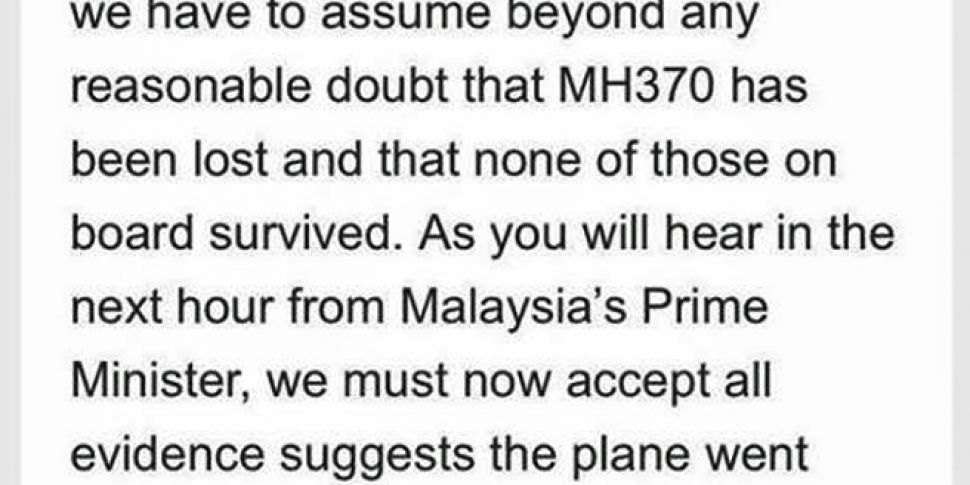 MH370 relatives scream as they...