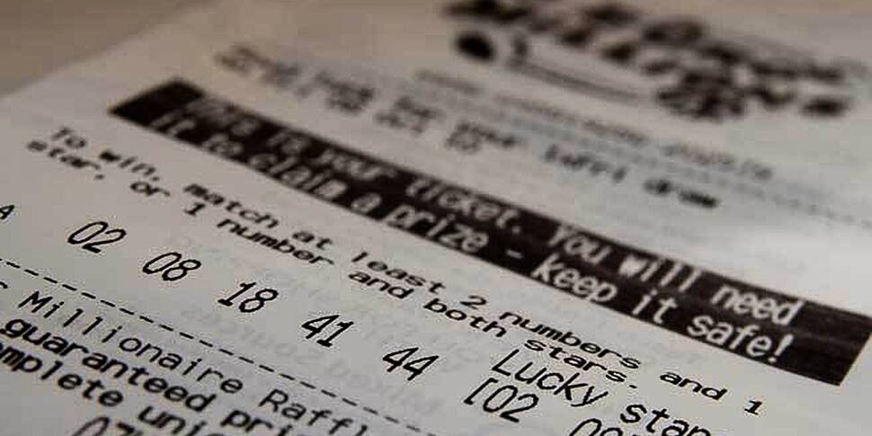 Winning Irish Euromillions tic...