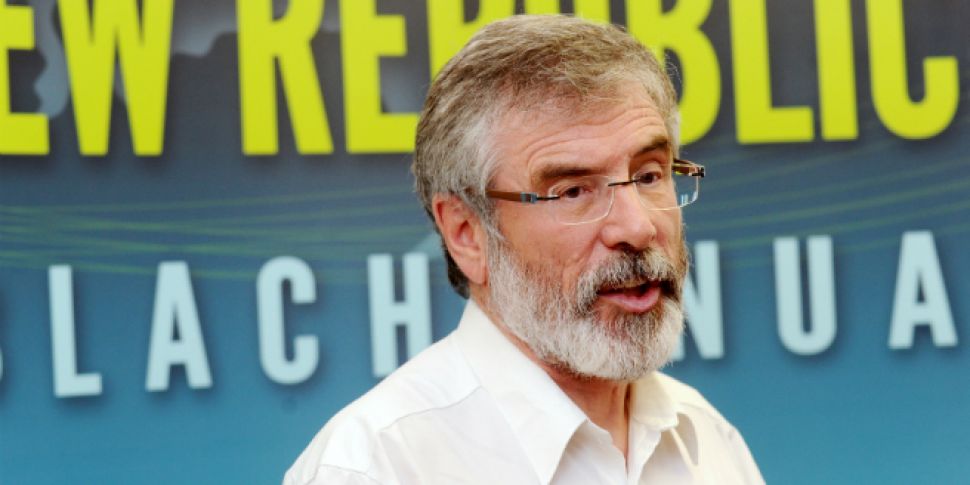 Gerry Adams says he&#39;s...