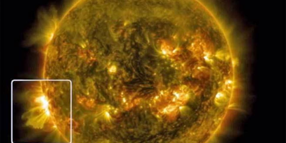 Solar flare could hit Earth on...