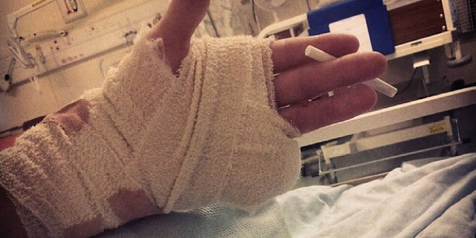 Teenager loses finger at rave...