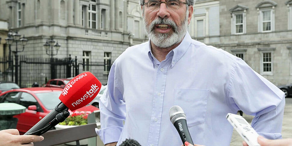 Adams says unionist walk-out w...