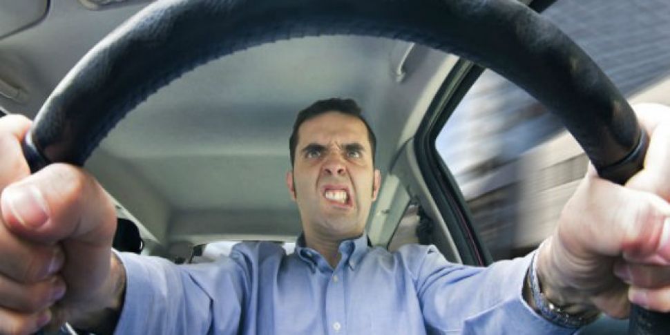 Road rage driver runs himself...