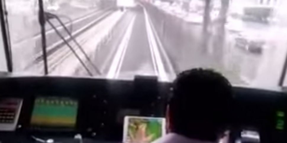 Train driver caught playing Fa...