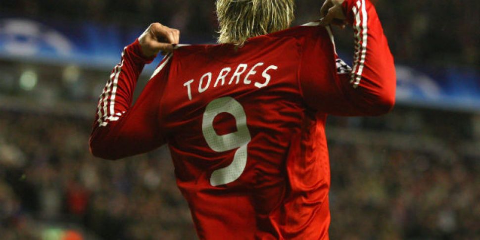 Liverpool's shirt Torres