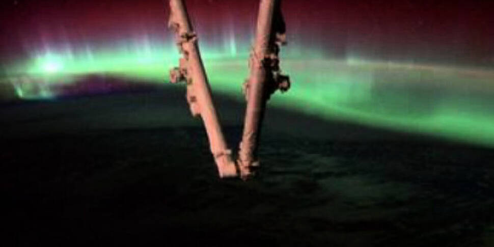 This is what the aurora boreal...