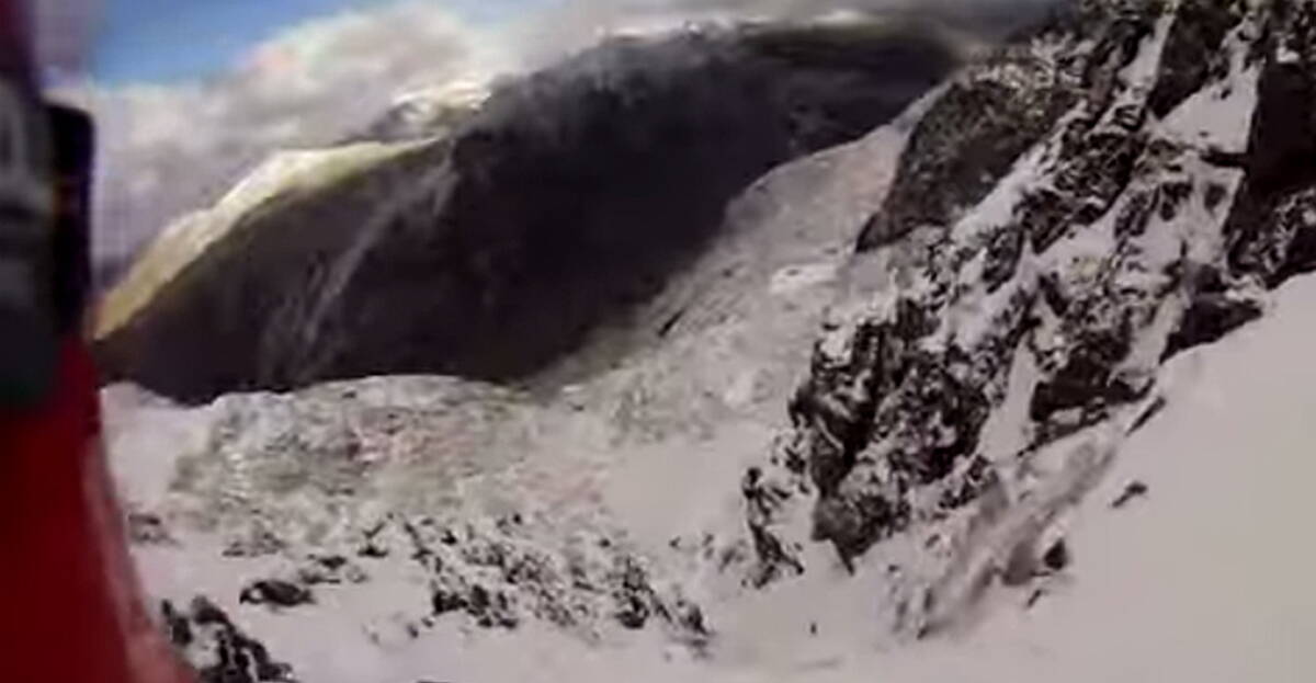 Climber captures terrifying fall from mountain on his GoPro | Newstalk