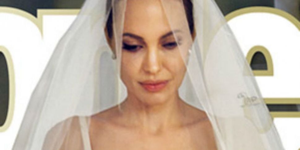 Angelina Jolie Wedding Dress Actress To Wed In LWren Scott Sources Say   HuffPost Life