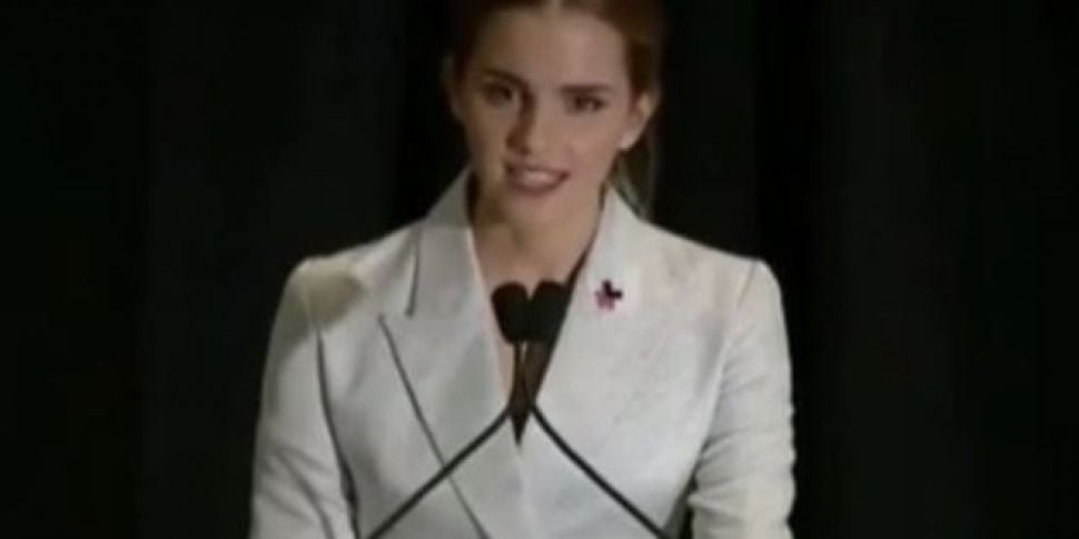 Watch Emma Watson deliver an i...