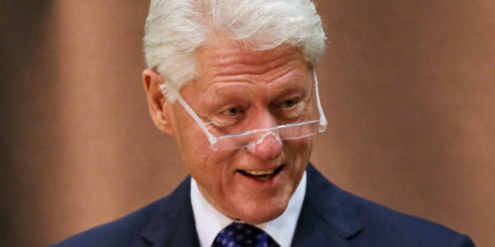 Bill Clinton holds first solo...