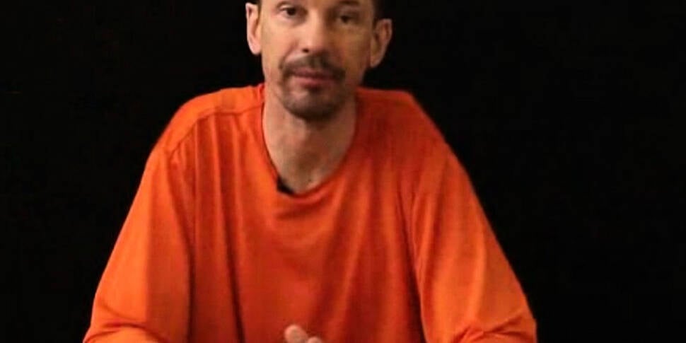 Journalist John Cantlie appear...