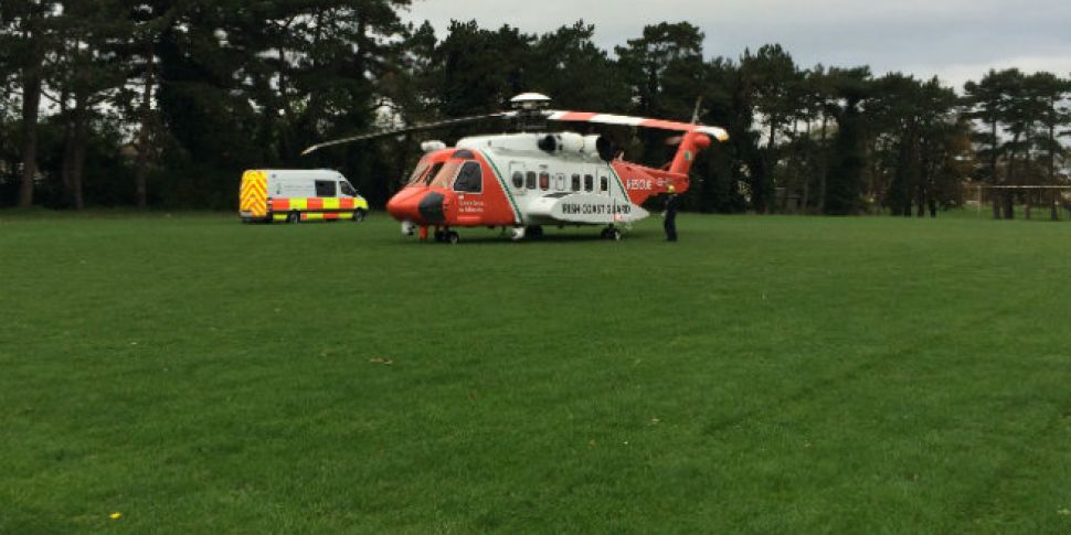 Irish Coast Guard winches casu...