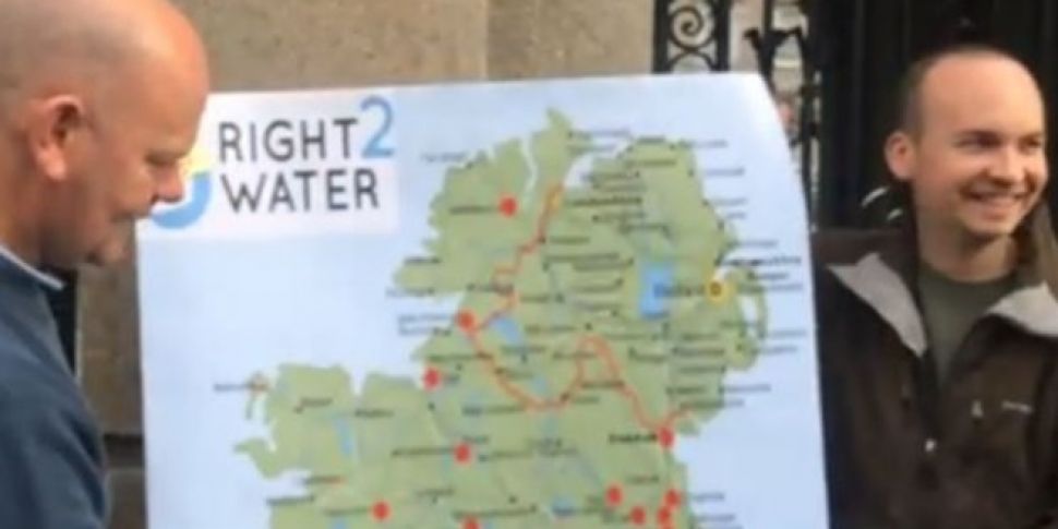 VIDEO: Right2Water protesters...