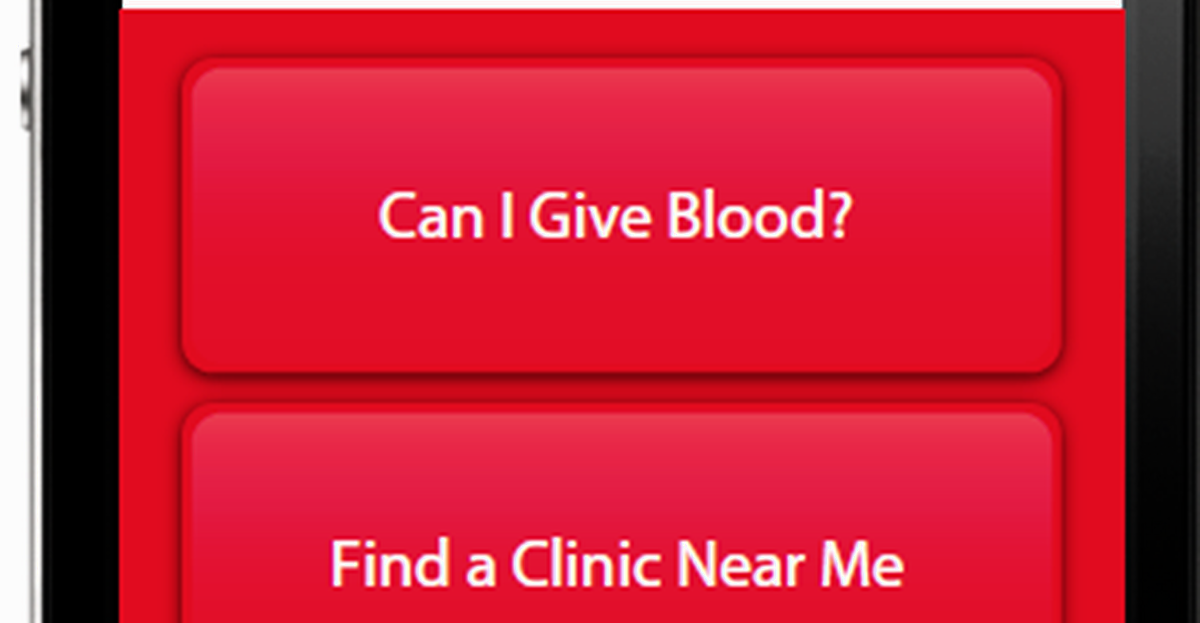 Irish Blood Transfusion Service Launches App To Aid Blood Donors | Newstalk