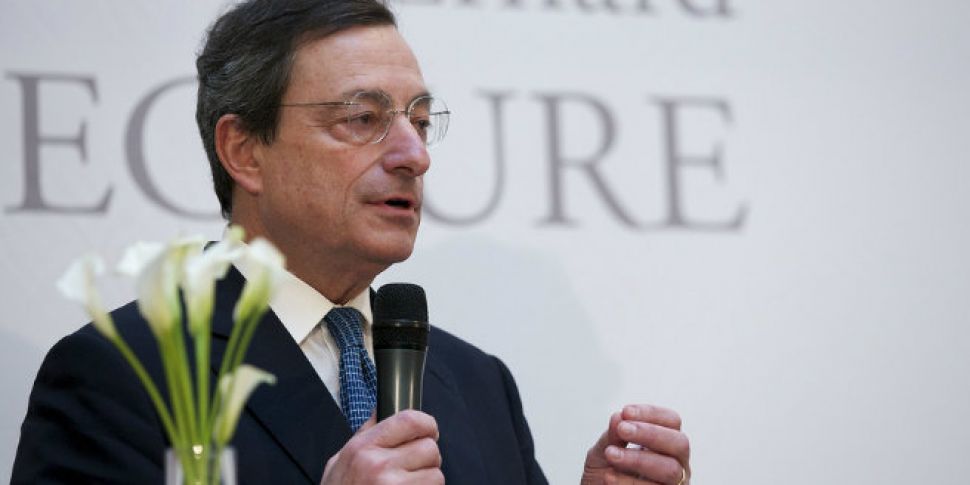 Mario Draghi hints the ECB is...