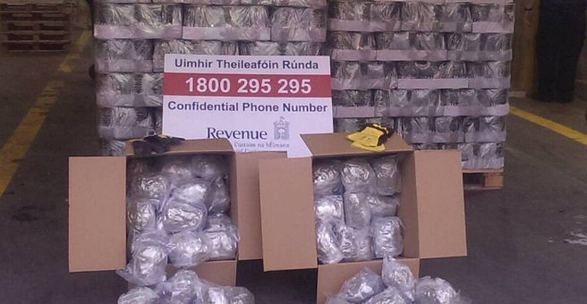 Herbal cannabis worth €4.5m seized at Dublin Port | Newstalk