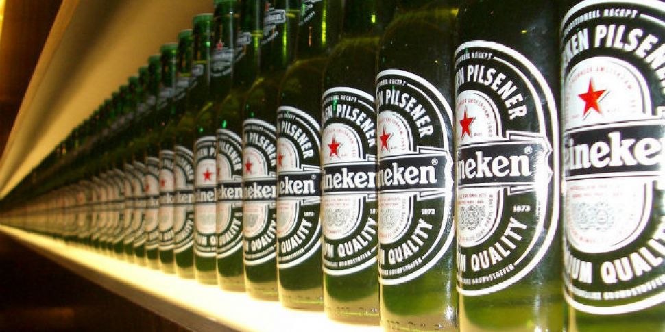 Irish drinkers spent over half...