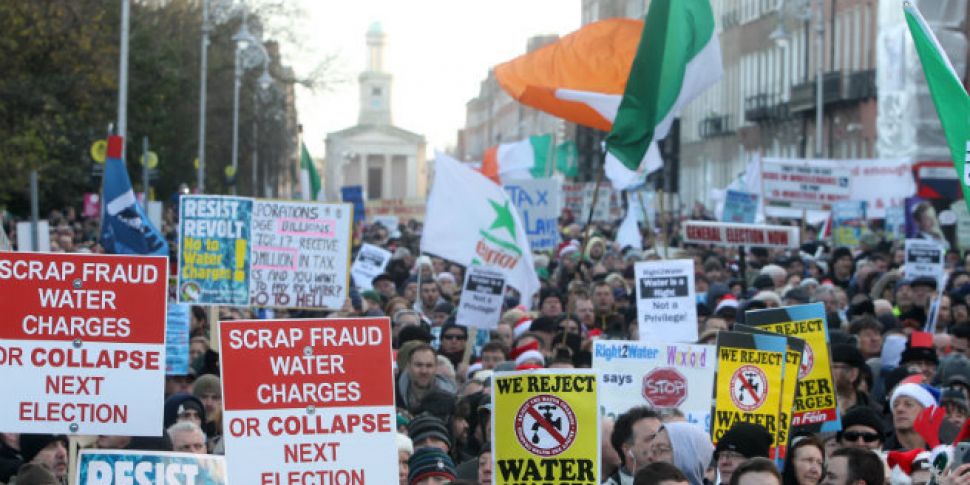 Dublin anti-water charge prote...