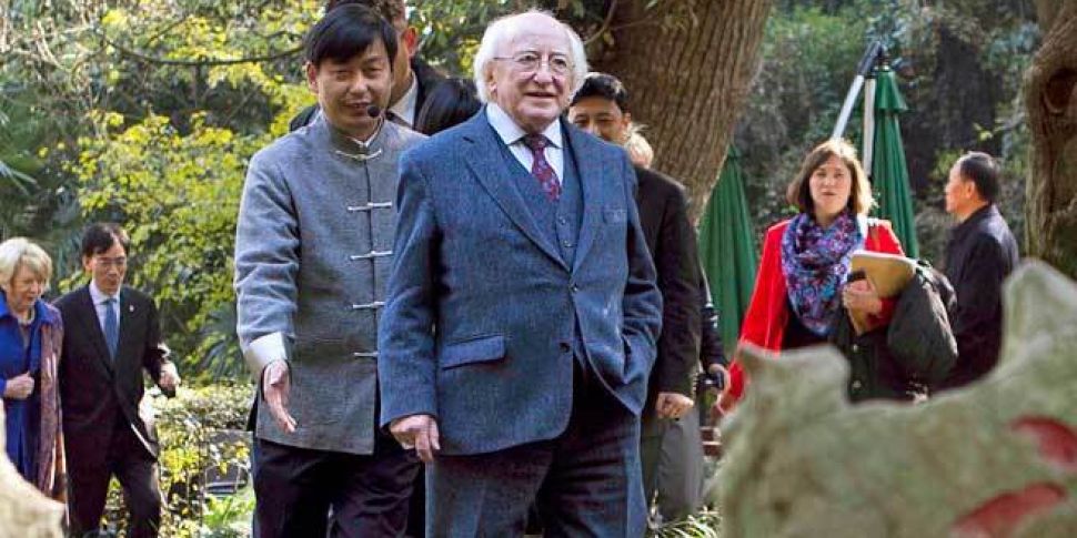 President Higgins wraps up his...
