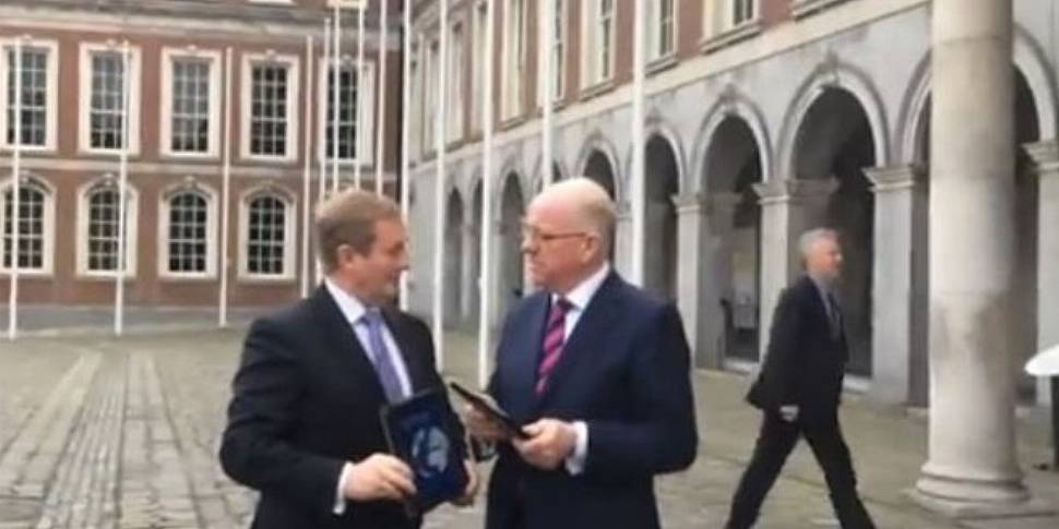 VIDEO: Taoiseach and Minister...