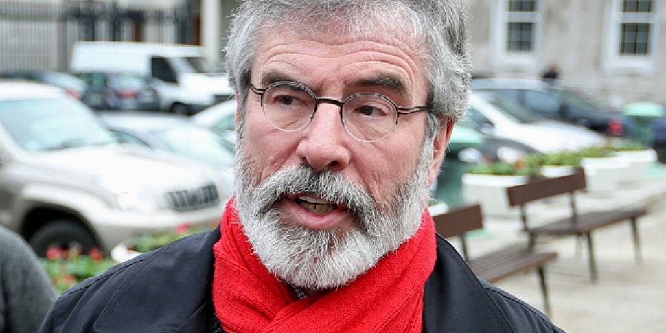 VIDEO: Adams says Sinn Fein is...