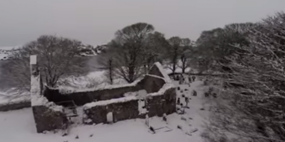 VIDEO: Drone captures the blea...