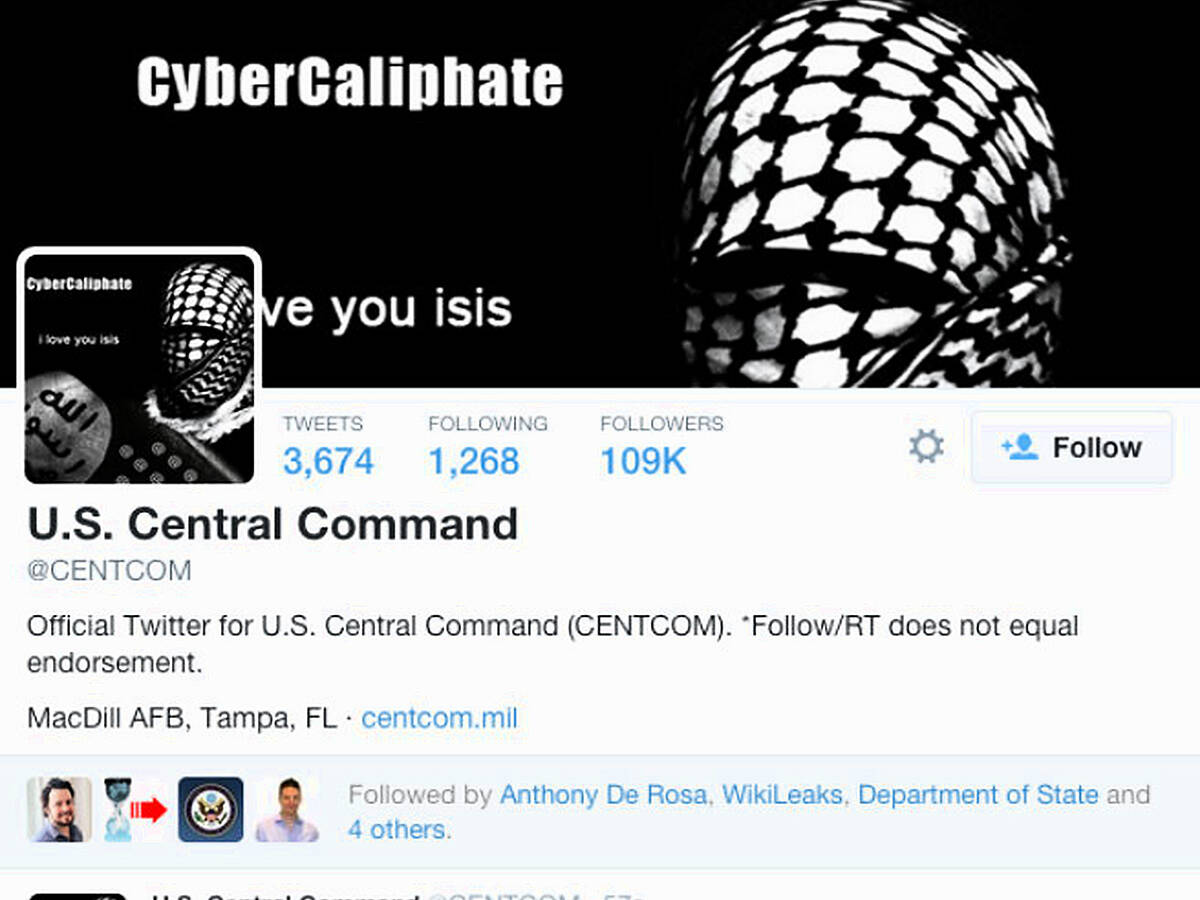 Pentagon: Hacking of CENTCOM Site a 'Prank