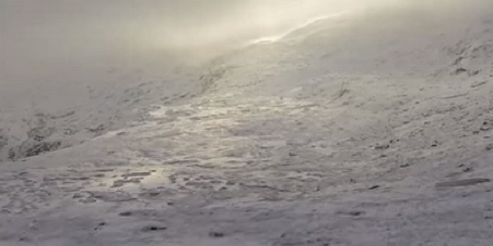 VIDEO: Snow-covered Lugnaquill...