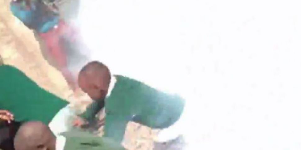 VIDEO: Children teargassed in...