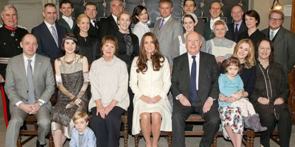 Duchess Kate visits Downton Ab...